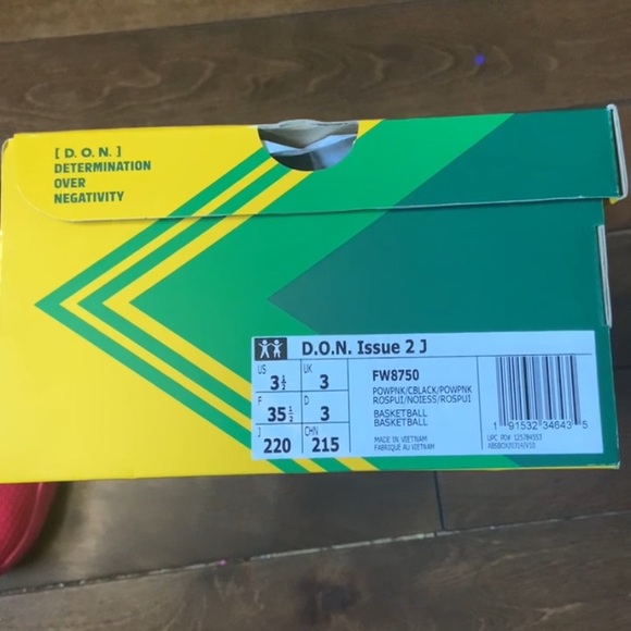 Adidas D.O.N issue #2 crayons kids shoes - Picture 3 of 11
